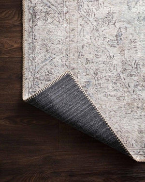 Loloi Rugs Loren Collection - LQ-04 Silver/Slate-Loloi Rugs-Blue Hand Home