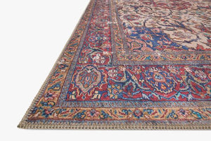 Loloi Rugs Loren Collection - LQ-11 Sand/Multi-Loloi Rugs-Blue Hand Home
