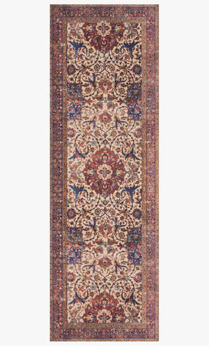 Loloi Rugs Loren Collection - LQ-11 Sand/Multi-Loloi Rugs-Blue Hand Home