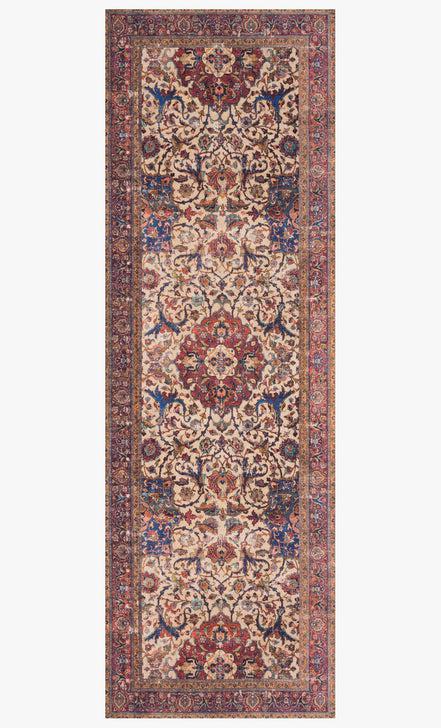 Loloi Rugs Loren Collection - LQ-11 Sand/Multi-Loloi Rugs-Blue Hand Home