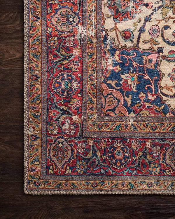 Loloi Rugs Loren Collection - LQ-11 Sand/Multi-Loloi Rugs-Blue Hand Home