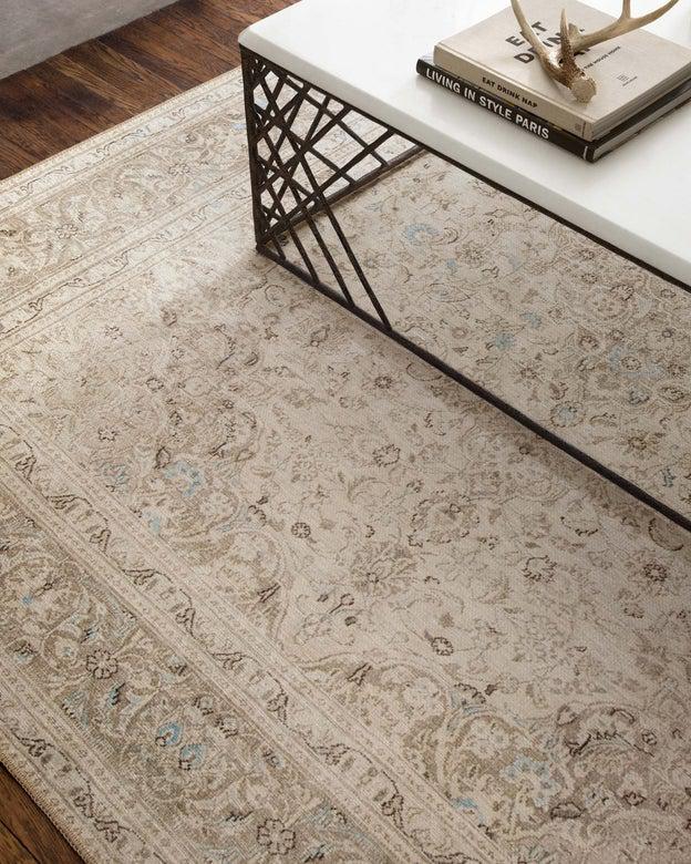 Loloi Rugs Loren Collection - LQ-03 Sand/Taupe-Loloi Rugs-Blue Hand Home