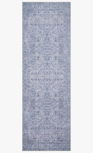 Loloi Rugs Loren Collection - LQ-09 Slate-Loloi Rugs-Blue Hand Home