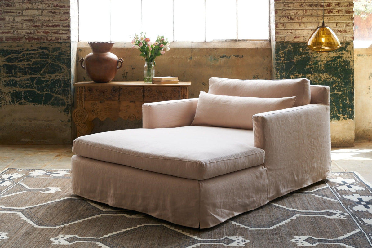Cisco Brothers Louis Double Chaise-Cisco Brothers-Blue Hand Home
