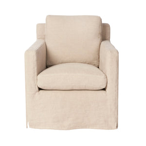 Essentials Cisco Brothers Louis Mini Chair with Swivel-Cisco Brothers-Blue Hand Home
