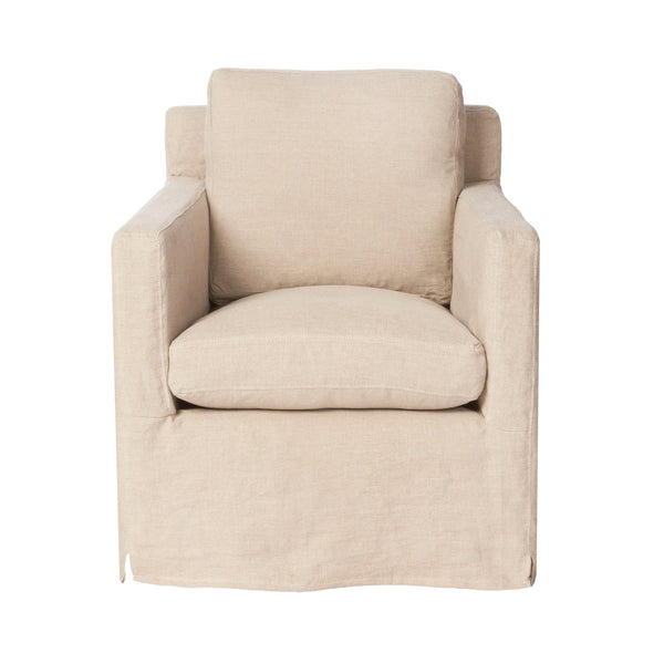 Essentials Cisco Brothers Louis Mini Chair with Swivel-Cisco Brothers-Blue Hand Home