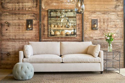 Cisco Fabric Miles Oatmeal - Grade H - Linen/Cotton-Cisco Brothers-Blue Hand Home