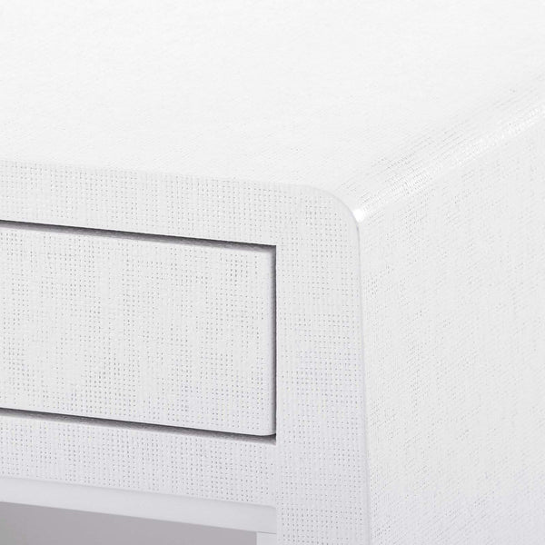 Villa & House - Ming 2-Drawer Side Table In White-Bungalow 5-Blue Hand Home