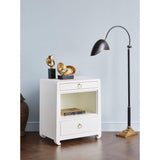 Villa & House - Ming 2-Drawer Side Table In White-Bungalow 5-Blue Hand Home