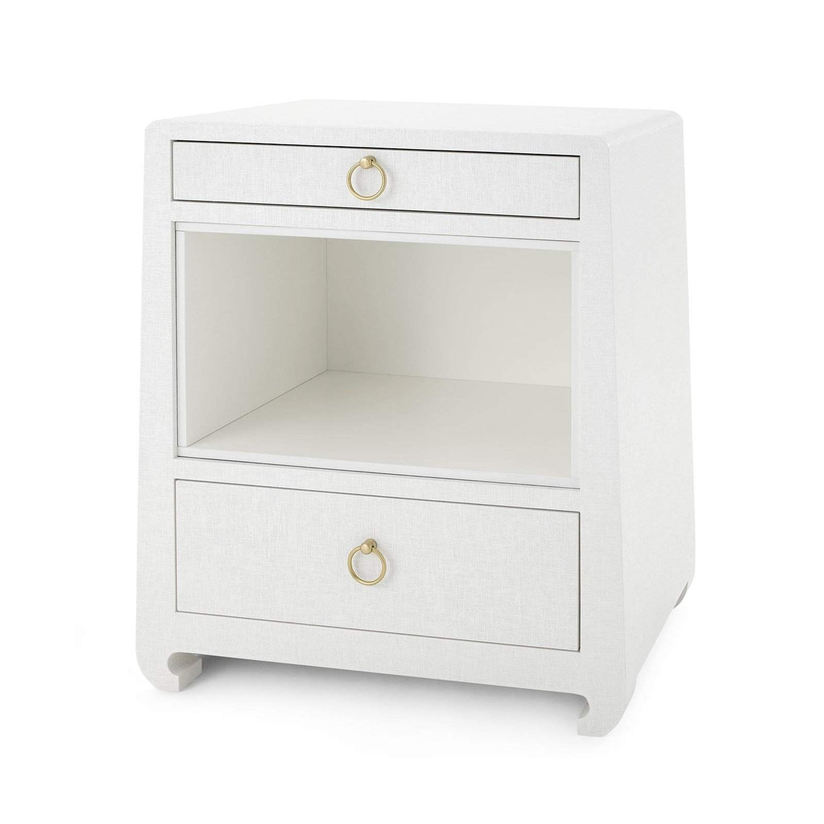 Villa &amp; House - Ming 2-Drawer Side Table In White-Bungalow 5-Blue Hand Home