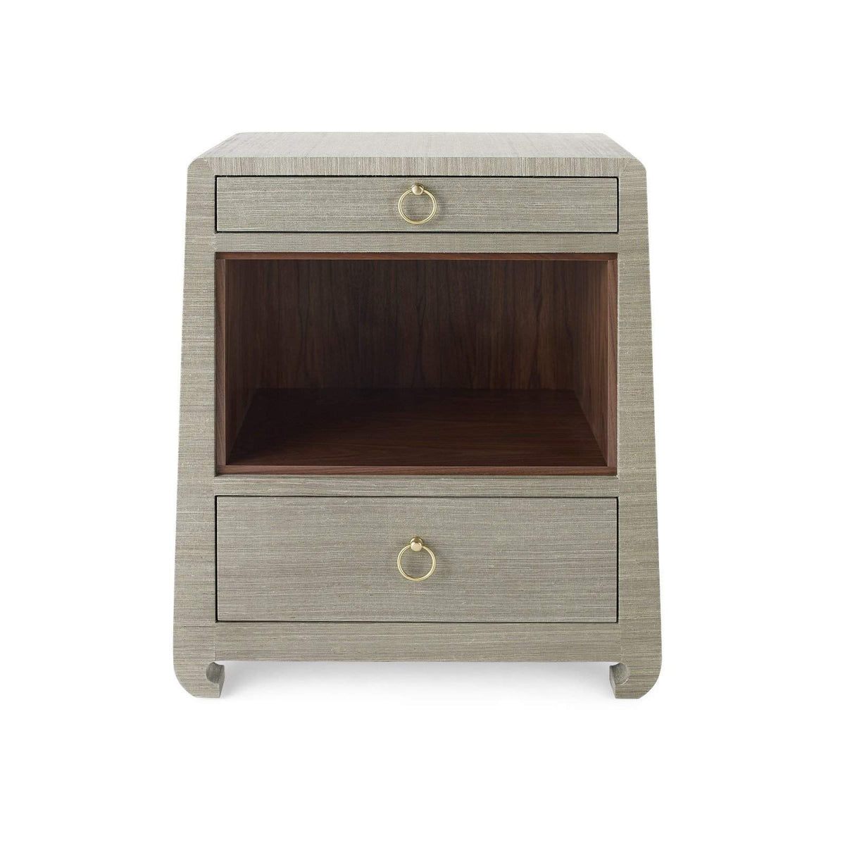 Villa &amp; House - Ming 2-Drawer Side Table In Sage Green-Bungalow 5-Blue Hand Home
