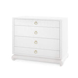 Villa & House - Ming Large 4-Drawer In White-Bungalow 5-Blue Hand Home