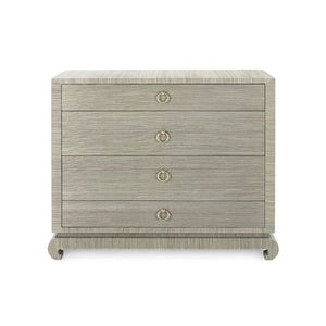 Villa & House - Ming Large 4-Drawer In Sage Green-Bungalow 5-Blue Hand Home