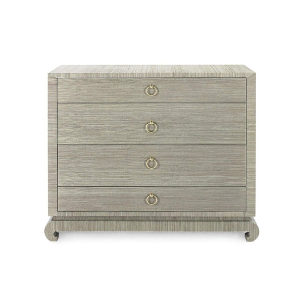 Villa & House - Ming Large 4-Drawer In Sage Green-Bungalow 5-Blue Hand Home
