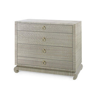 Villa & House - Ming Large 4-Drawer In Sage Green-Bungalow 5-Blue Hand Home