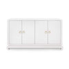 Villa & House - Meredith 4-Door Cabinet In White-Bungalow 5-Blue Hand Home