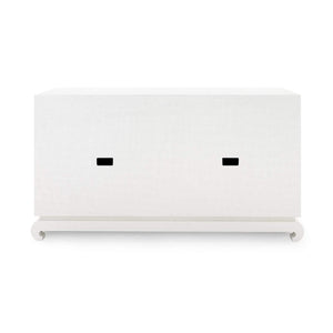 Villa & House - Meredith 4-Door Cabinet In White-Bungalow 5-Blue Hand Home