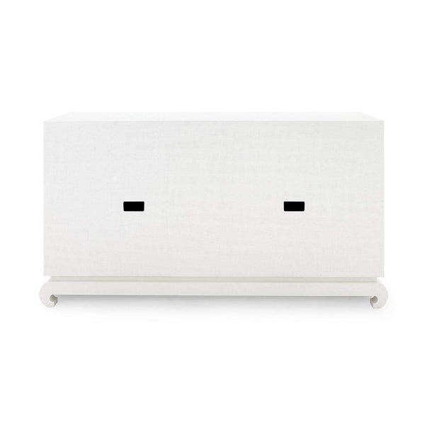 Villa & House - Meredith 4-Door Cabinet In White-Bungalow 5-Blue Hand Home