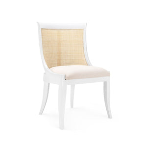 Monaco Armchair Eggshell White