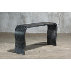Reclaimed Elm Music Console-Organic Restoration-Blue Hand Home