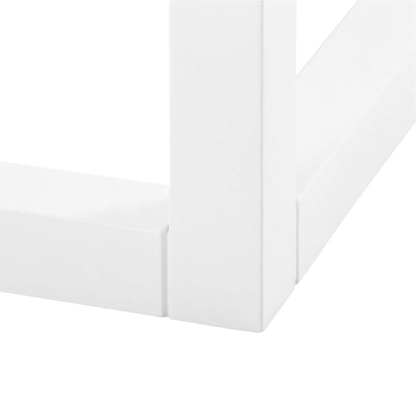 Villa & House - Newport 1-Drawer Side Table In White-Bungalow 5-Blue Hand Home