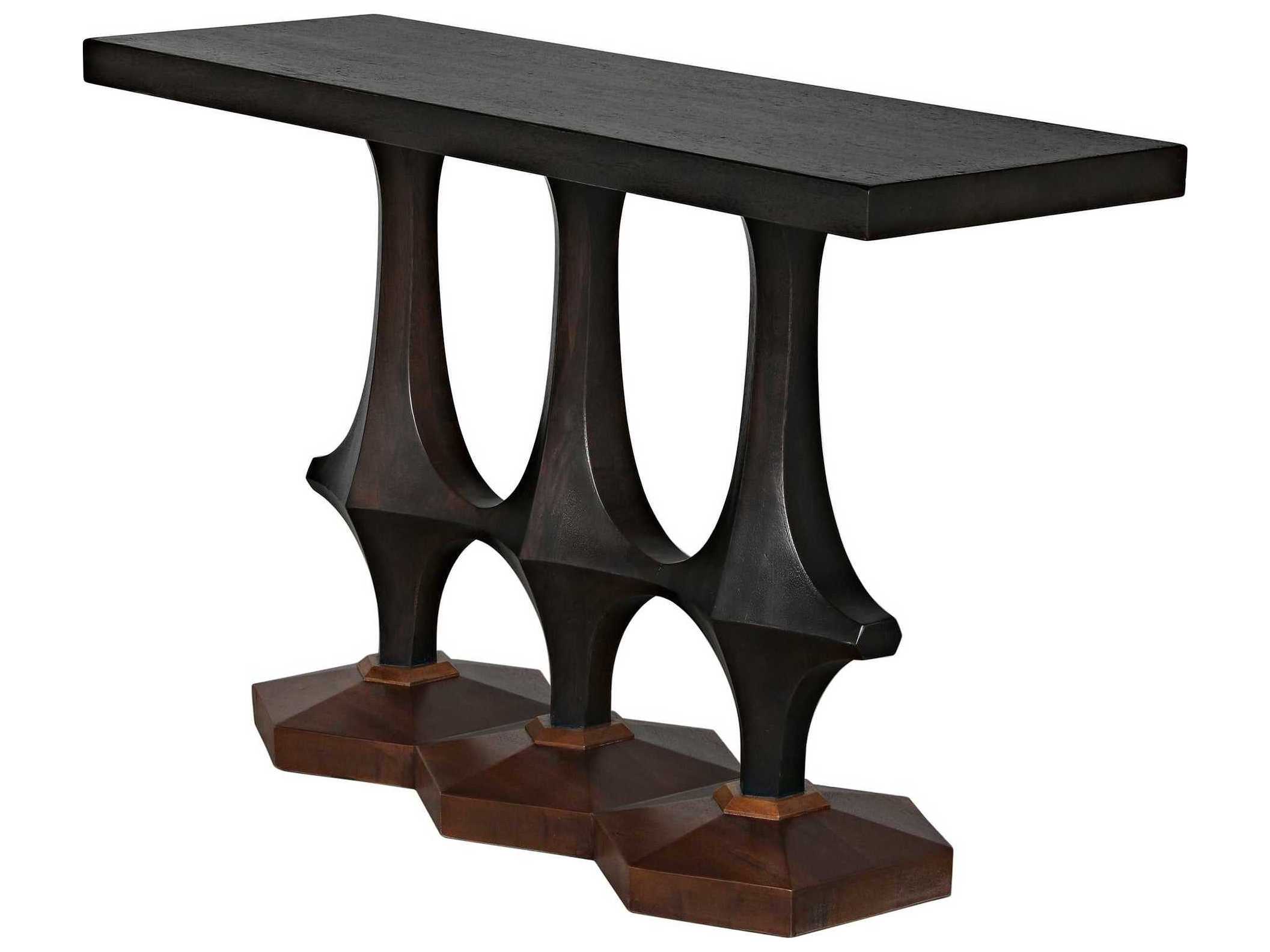 Noir Sydor Console-Noir Furniture-Blue Hand Home