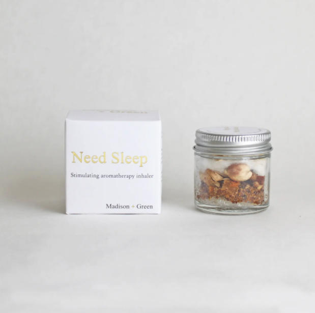 Aromatherapy Inhaler-Madison + Green-Blue Hand Home