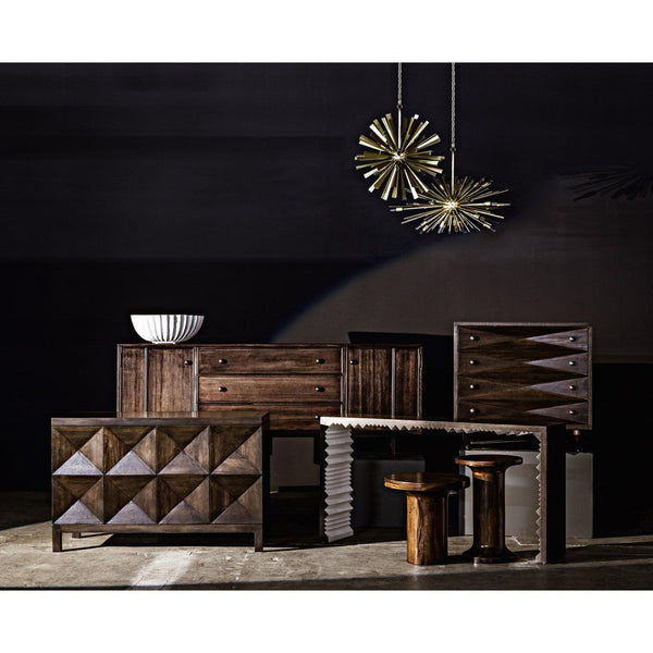 Noir Nelson Console-Noir Furniture-Blue Hand Home