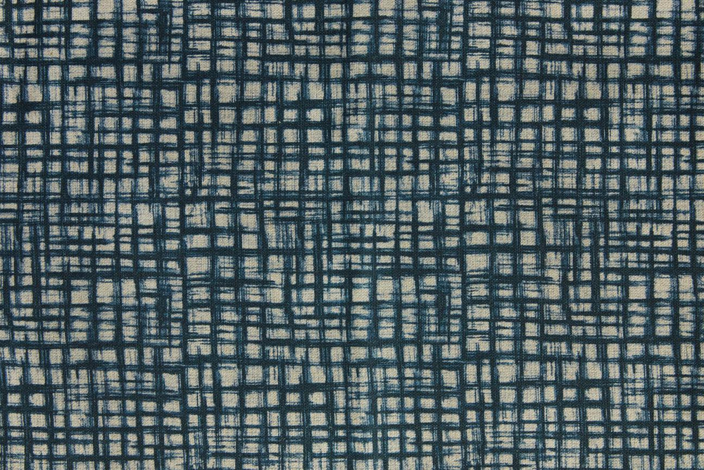 Cisco Fabric Nobu Indigo - Grade J - Linen-Cisco Brothers-Blue Hand Home
