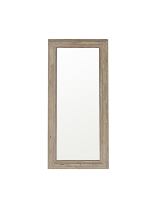 Reclaimed Lumber Floor Mirror