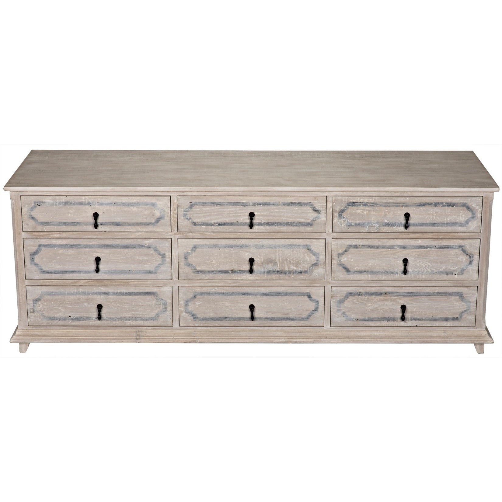 Reclaimed Lumber Livingston 9-drawer dresser-CFC Furniture-Blue Hand Home