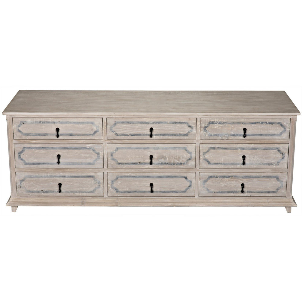 Reclaimed Lumber Livingston 9-drawer dresser-CFC Furniture-Blue Hand Home