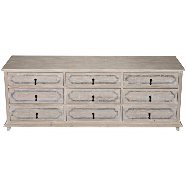 Reclaimed Lumber Livingston 9-drawer dresser-CFC Furniture-Blue Hand Home