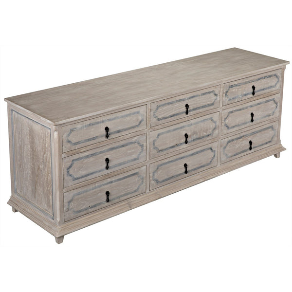 Reclaimed Lumber Livingston 9-drawer dresser-CFC Furniture-Blue Hand Home