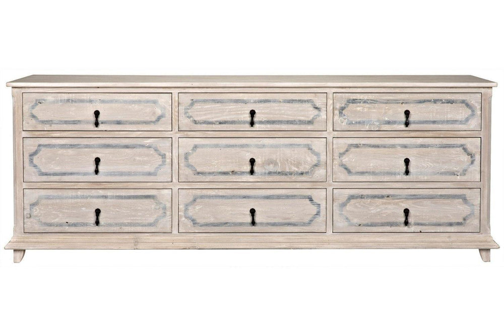 Reclaimed Lumber Livingston 9-drawer dresser-CFC Furniture-Blue Hand Home