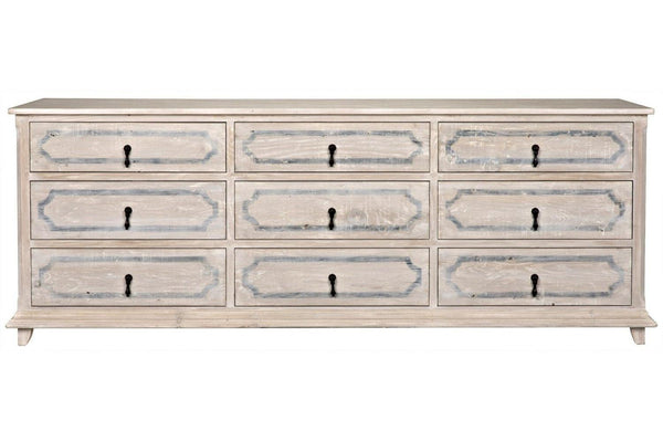Reclaimed Lumber Livingston 9-drawer dresser-CFC Furniture-Blue Hand Home