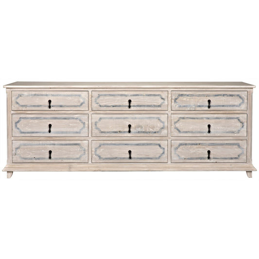 Reclaimed Lumber Livingston 9-drawer dresser-CFC Furniture-Blue Hand Home