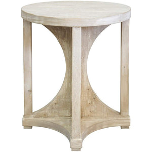 Reclaimed Lumber Freesia Side Table-CFC Furniture-Blue Hand Home