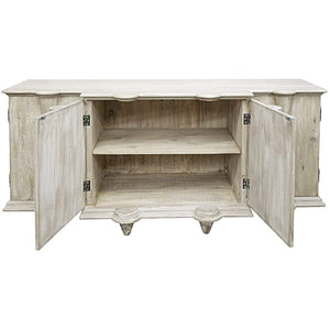 Reclaimed Lumber Salvia Cabinet, 1x adj. shelf behind each door(s)-CFC Furniture-Blue Hand Home