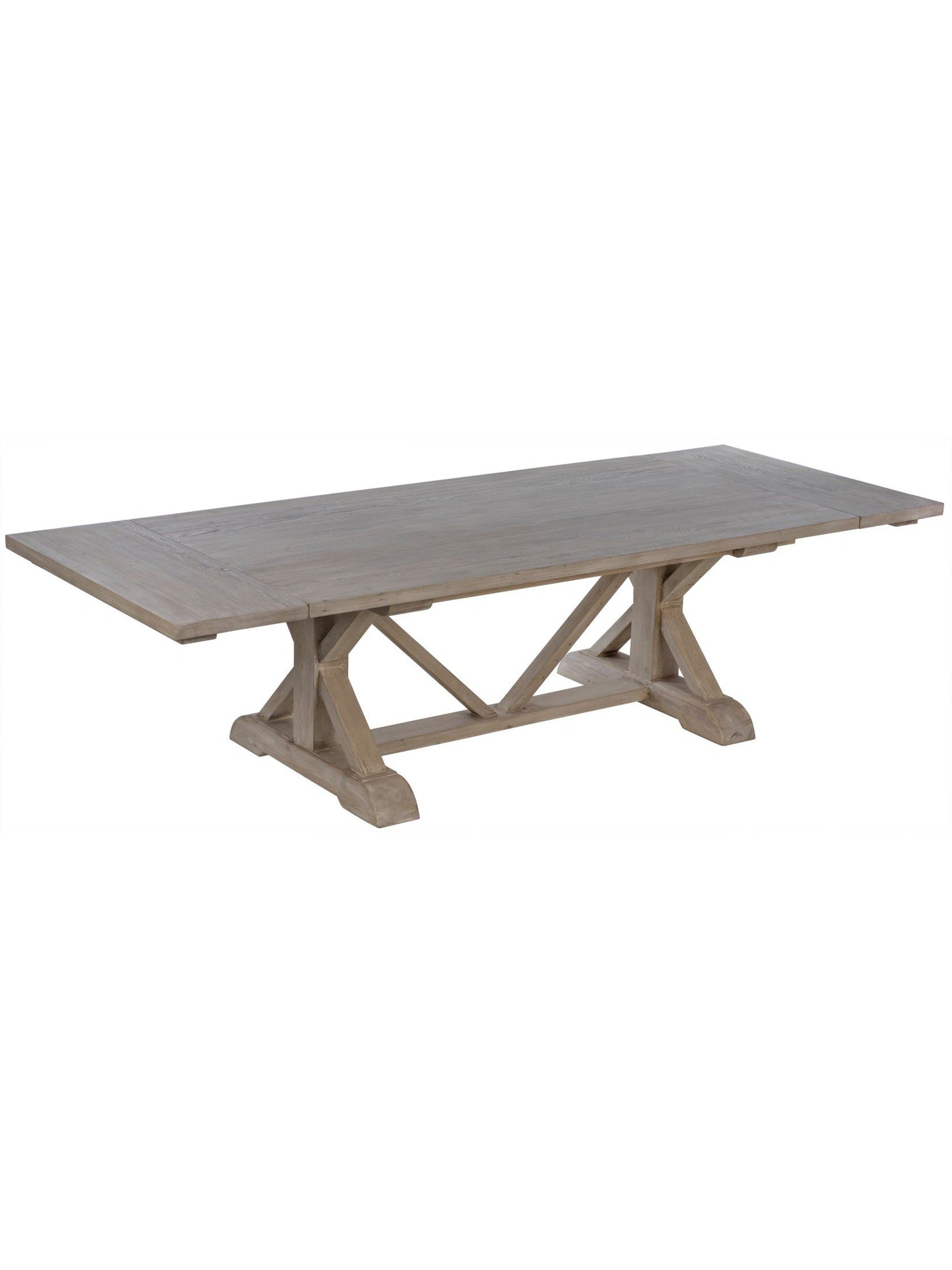 Reclaimed Lumber Rosario Extension Dining Table, 10 Feet-CFC Furniture-Blue Hand Home