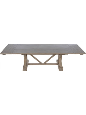 Reclaimed Lumber Rosario Extension Dining Table, 8 Feet-CFC Furniture-Blue Hand Home