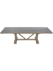 Reclaimed Lumber Rosario Extension Dining Table, 9 Feet-CFC Furniture-Blue Hand Home