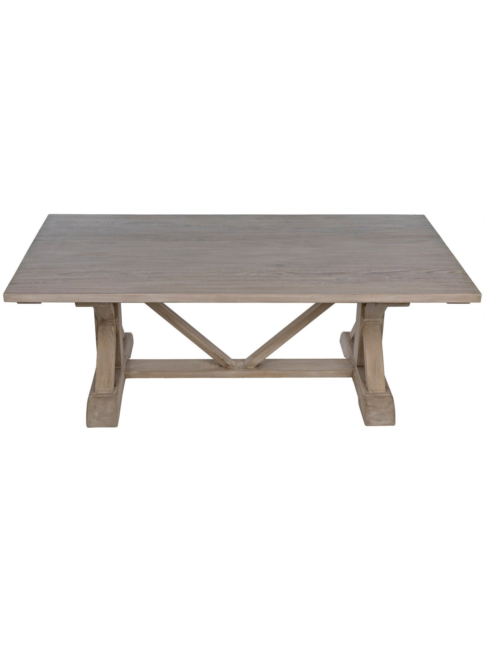 Reclaimed Lumber Rosario Extension Dining Table, 9 Feet-CFC Furniture-Blue Hand Home