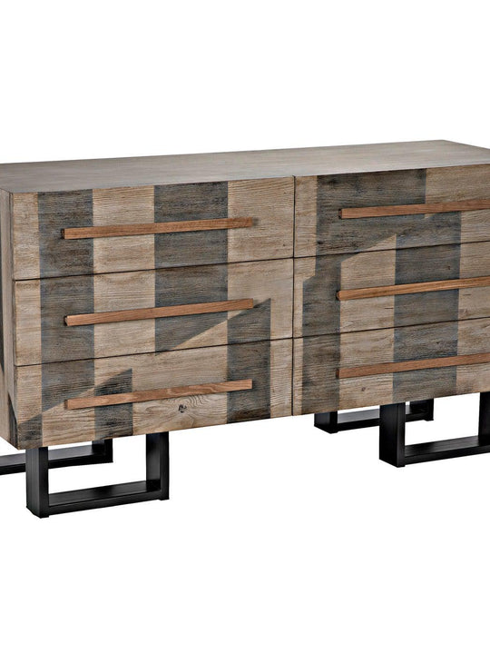Reclaimed Lumber Hancock Dresser w/stencil