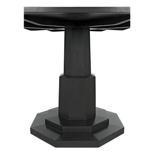 Noir Octagon Table, Pale-Noir Furniture-Blue Hand Home