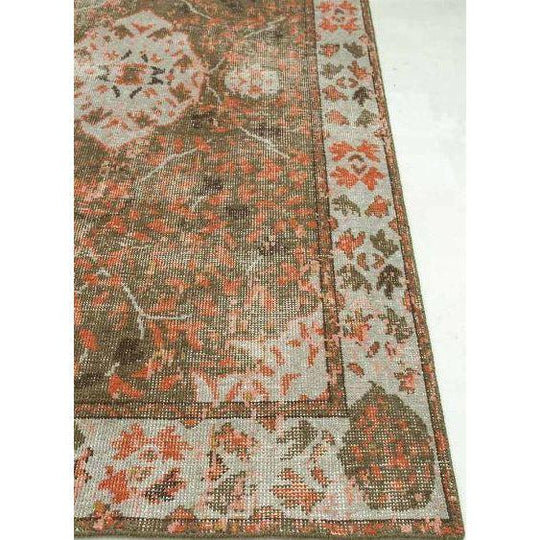 Jaipur Kai Rug - Kai Deep Green | Light Blue