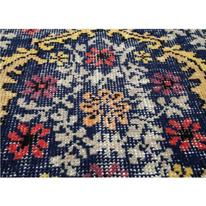 Jaipur Artisan Row Kai Rugs - Deep Navy and Savannah Green-Jaipur Living-Blue Hand Home