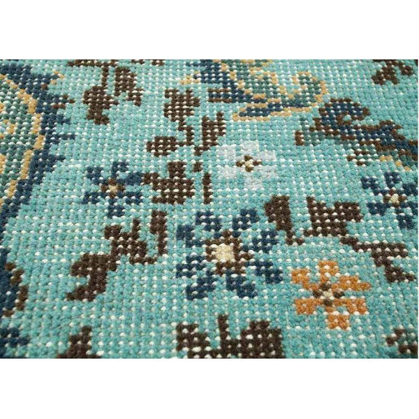 Jaipur Artisan Row Kai Rugs - Aruba Blue and Indigo-Jaipur Living-Blue Hand Home