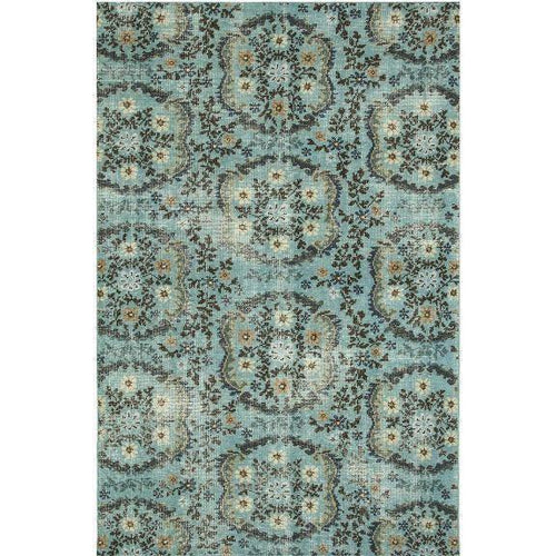 Jaipur Artisan Row Kai Rugs - Aruba Blue and Indigo-Jaipur Living-Blue Hand Home