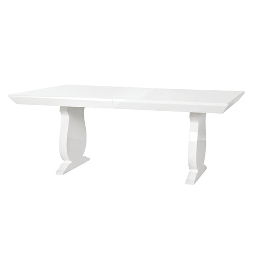 Villa & House - Porto Dining Table In White-Bungalow 5-Blue Hand Home